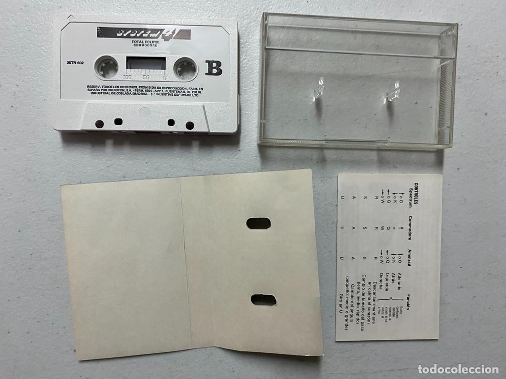 Videojuegos y consolas: TOTAL ECLIPSE - VIDEOJUEGO COMMODORE 64 C-64 - Foto 5