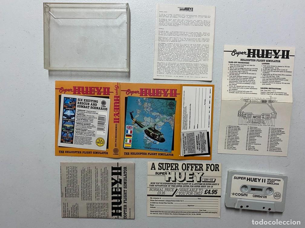 Videojuegos y consolas: SUPER HUEY II - VIDEOJUEGO COMMODORE 64 C-64 - Foto 3