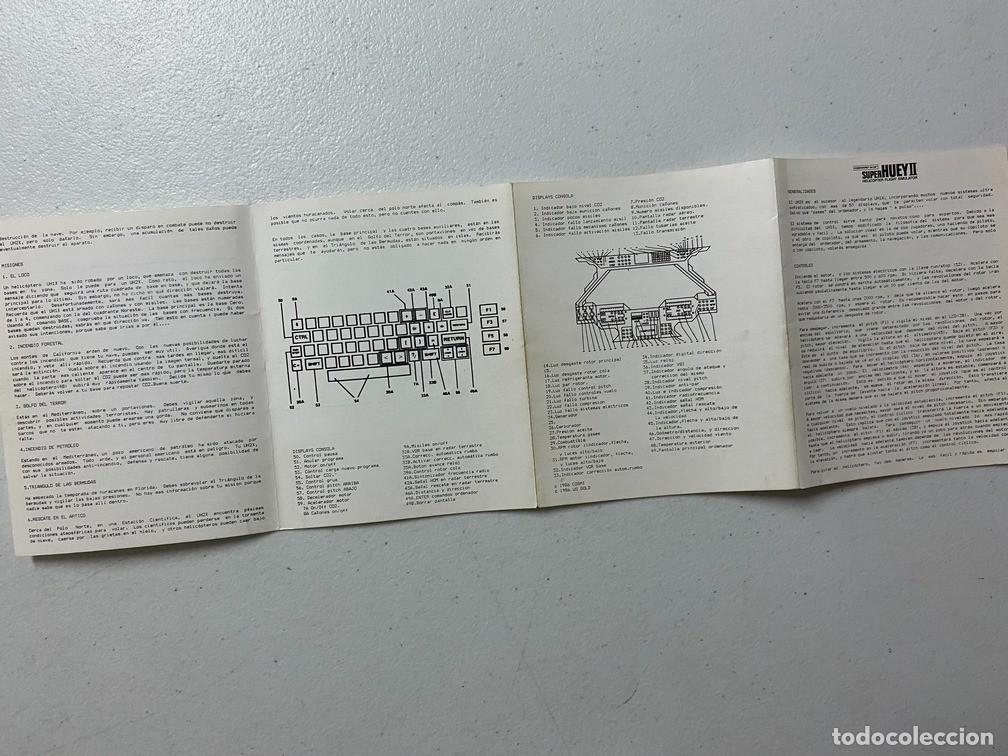 Videojuegos y consolas: SUPER HUEY II - VIDEOJUEGO COMMODORE 64 C-64 - Foto 4