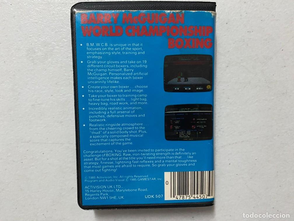 Videojuegos y consolas: BARRY McGUIGAN WCB - VIDEOJUEGO COMMODORE 64 C-64 - Foto 2