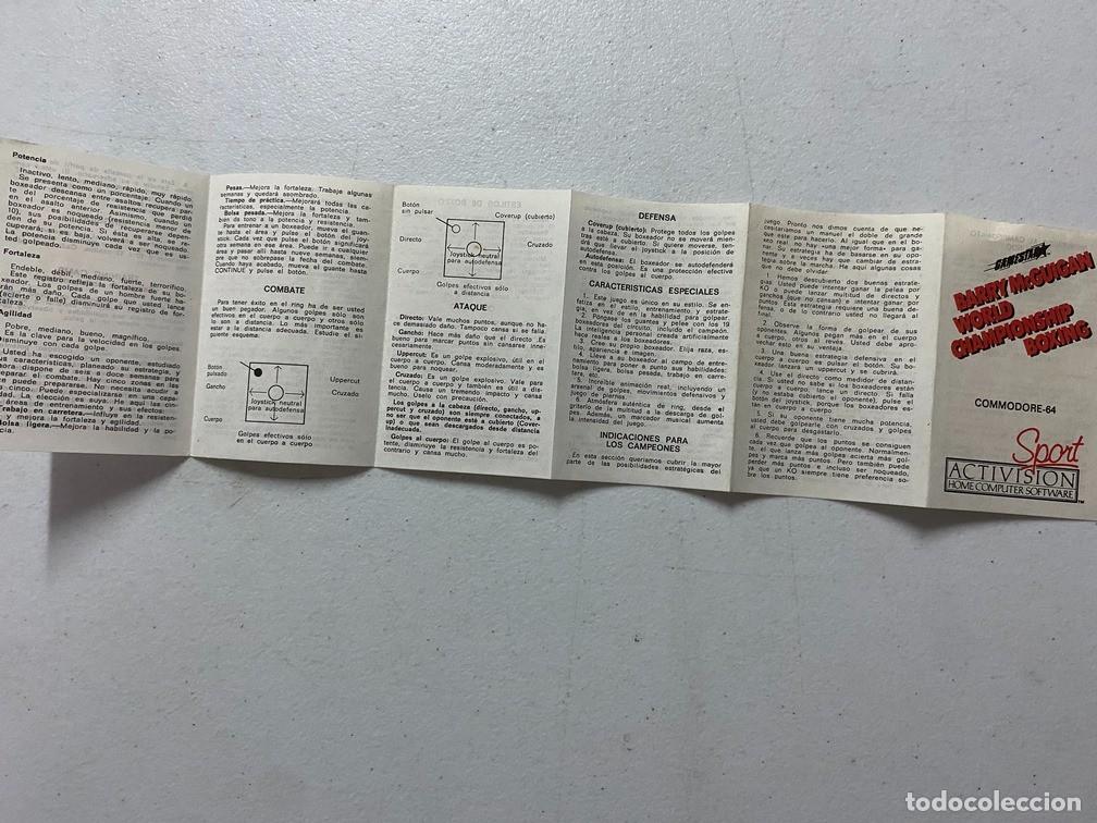 Videojuegos y consolas: BARRY McGUIGAN WCB - VIDEOJUEGO COMMODORE 64 C-64 - Foto 6