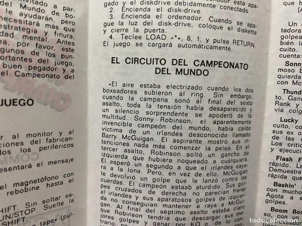 Videojuegos y consolas: BARRY McGUIGAN WCB - VIDEOJUEGO COMMODORE 64 C-64 - Foto 8