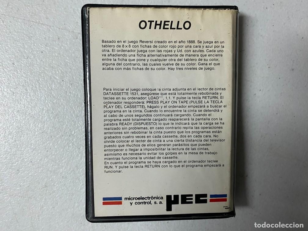 Videojuegos y consolas: OTHELLO - VIDEOJUEGO COMMODORE 64 C-64 - Foto 2