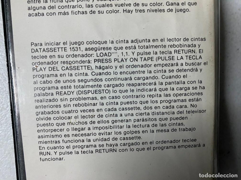 Videojuegos y consolas: OTHELLO - VIDEOJUEGO COMMODORE 64 C-64 - Foto 3