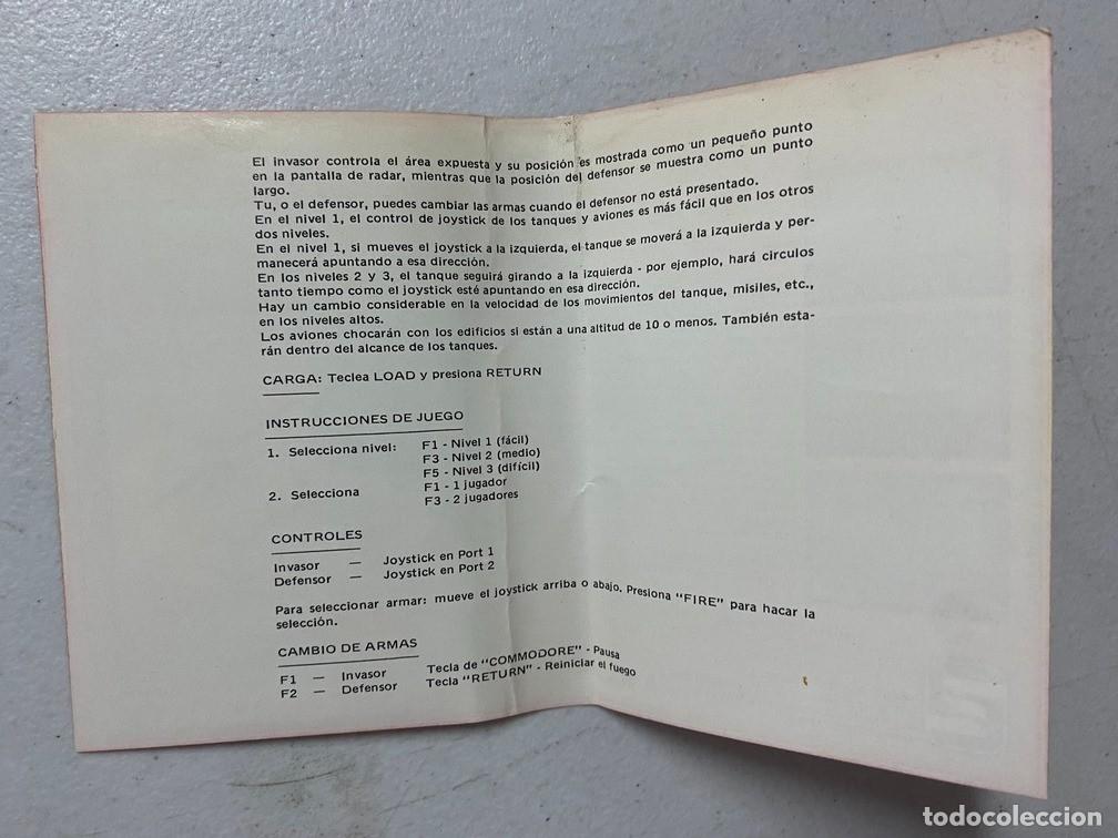 Videojuegos y consolas: WAR PLAY - VIDEOJUEGO COMMODORE 64 C-64 - Foto 6