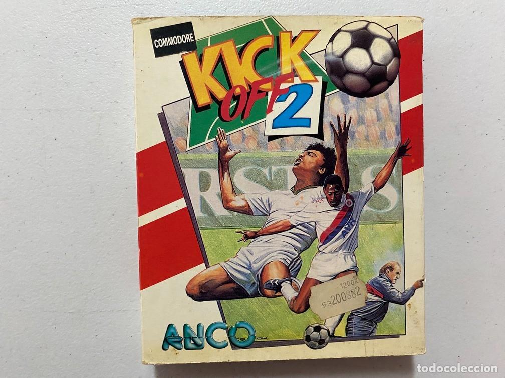 Videojuegos y consolas: KICK OFF 2 - VIDEOJUEGO COMMODORE 64 C-64 - Foto 1