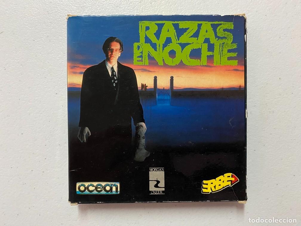 Videojuegos y consolas: RAZAS DE NOCHE - VIDEOJUEGO COMMODORE 64 C-64 - Foto 1