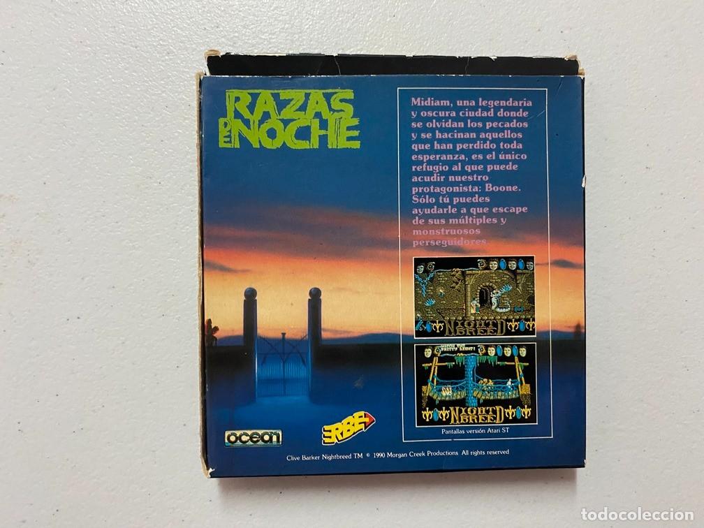 Videojuegos y consolas: RAZAS DE NOCHE - VIDEOJUEGO COMMODORE 64 C-64 - Foto 4