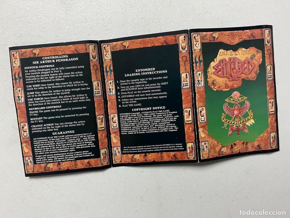 Videojuegos y consolas: ENTOMBED - VIDEOJUEGO COMMODORE 64 - C-64 - Foto 5
