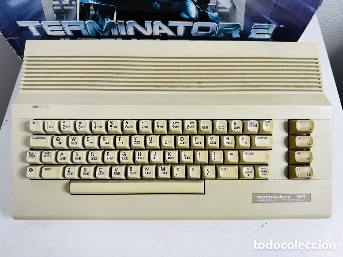 Videojuegos y consolas: Computadora Commodore 64 (C64C) en caja (edici&oacute;n Terminator 2) Sin Probar - Foto 3