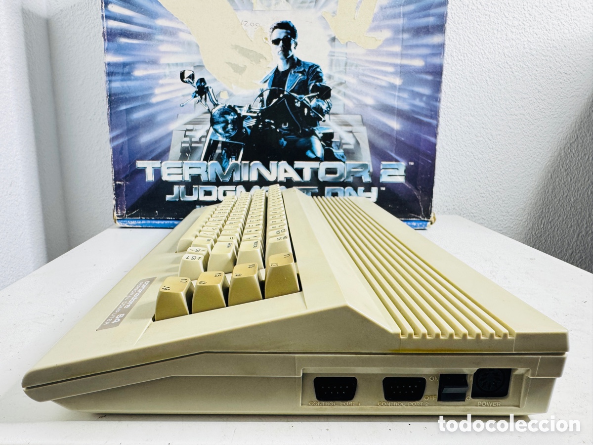 Videojuegos y consolas: Computadora Commodore 64 (C64C) en caja (edici&oacute;n Terminator 2) Sin Probar - Foto 15