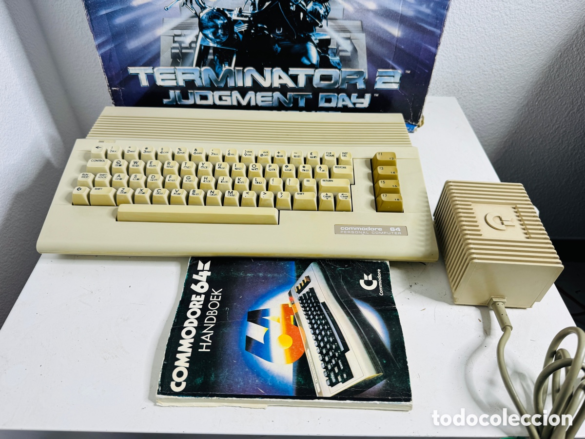 Videojuegos y consolas: Computadora Commodore 64 (C64C) en caja (edici&oacute;n Terminator 2) Sin Probar - Foto 18
