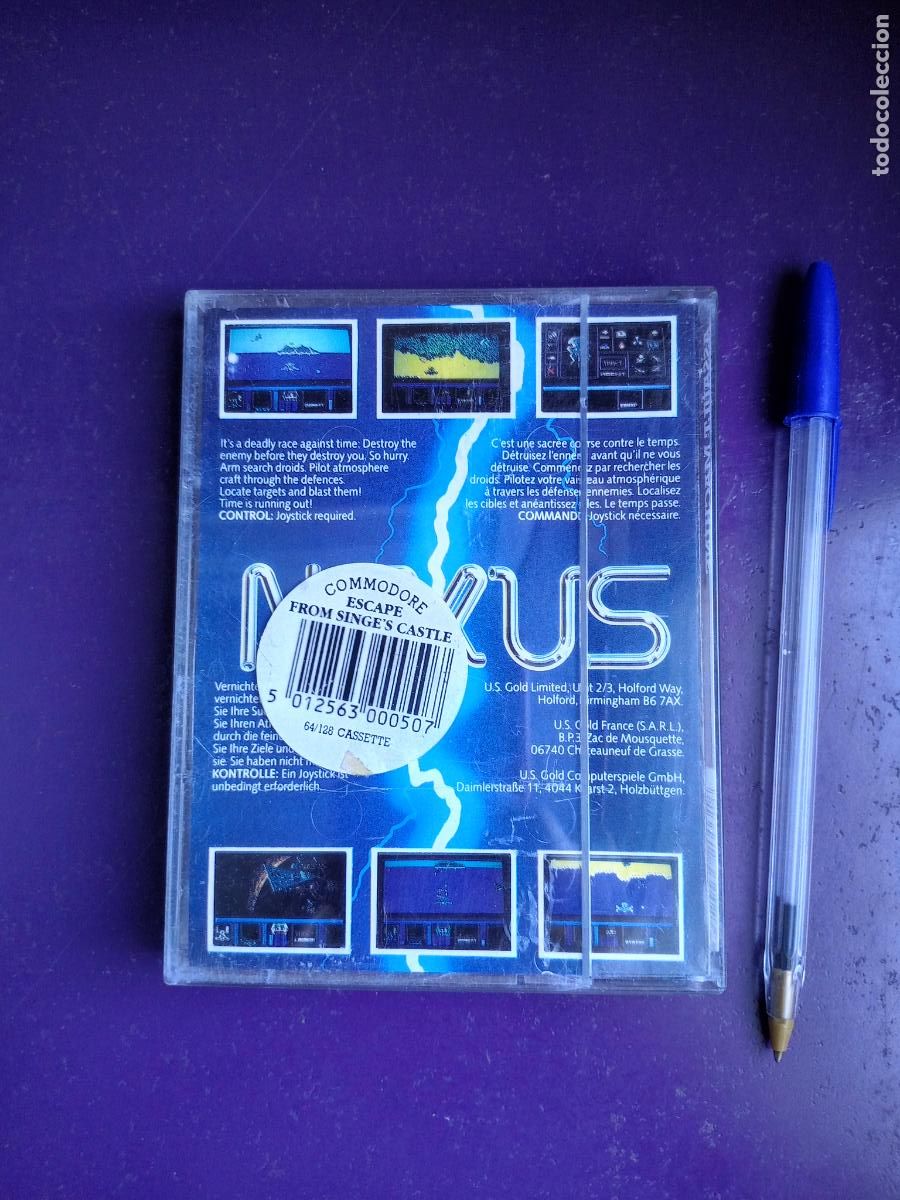 Videojuegos y consolas: ASSAULT MACHINE - NEXUS- COMMODORE 64/128 - VIDEOJUEGO VINTAGE - Foto 2