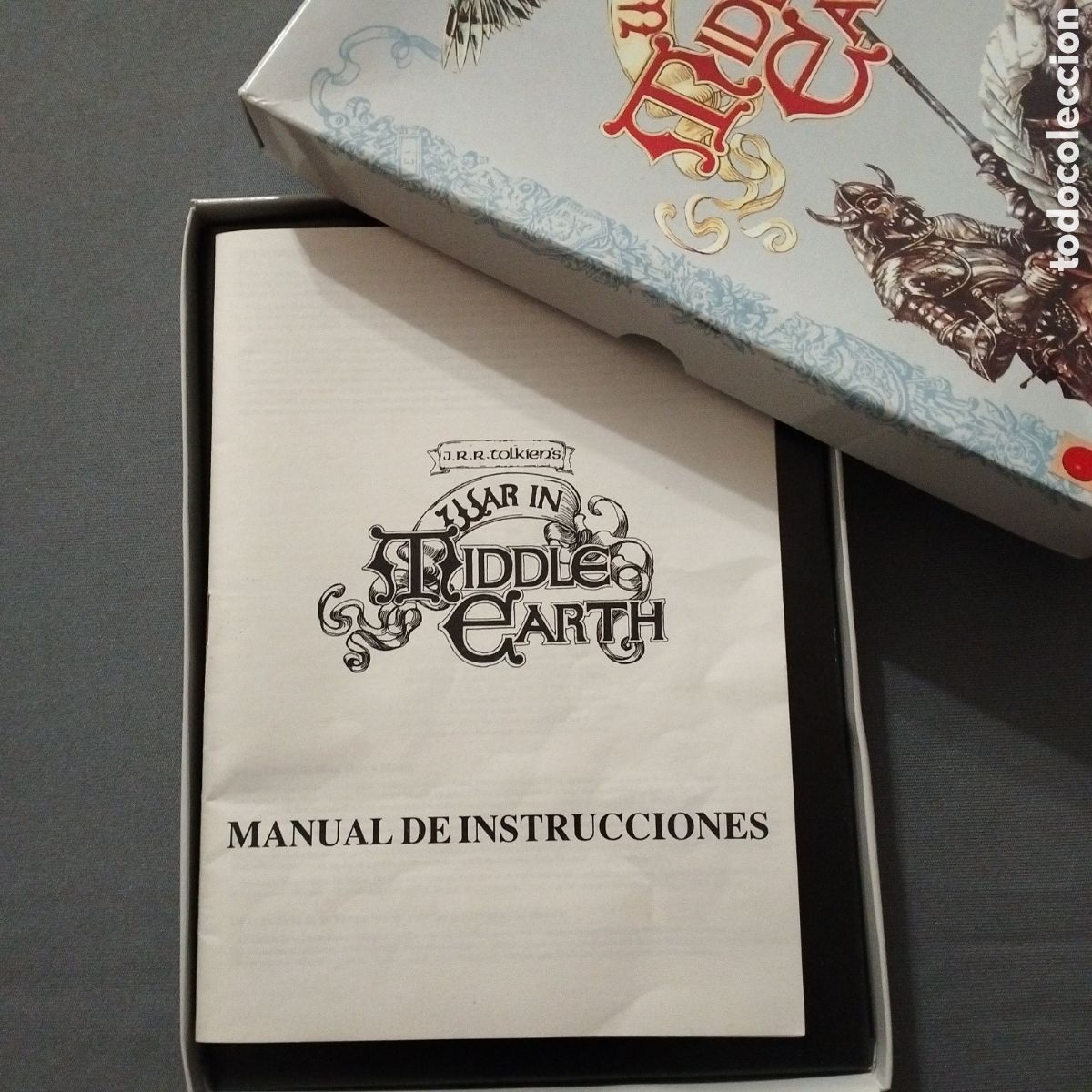 Videojuegos y consolas: War in the Middle Earth. Juego para Commodore 64. - Foto 3