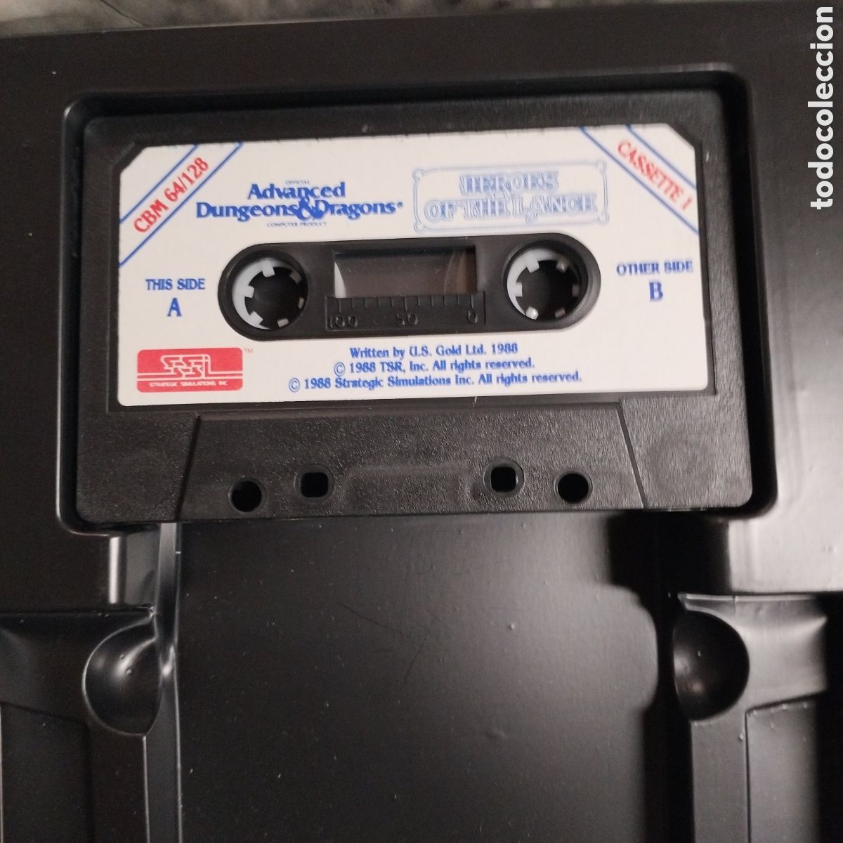 Videojuegos y consolas: Heroes of the lance. Advanced Dungeons & Dragons para Commodore 64 - Foto 5