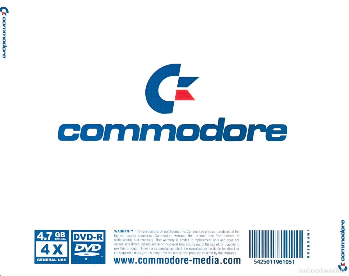 Videojuegos y consolas: Commodore Caja Vac&iacute;a DVDR Merchandising Jewel Case - Foto 10