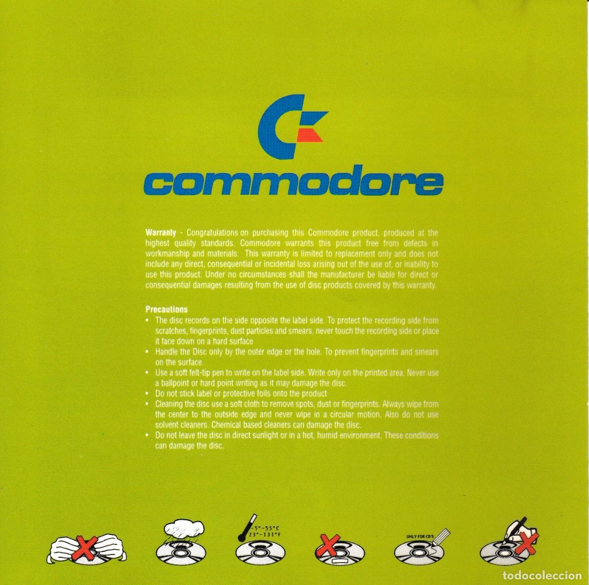 Videojuegos y consolas: Commodore Caja Vac&iacute;a DVDR Merchandising Jewel Case - Foto 12