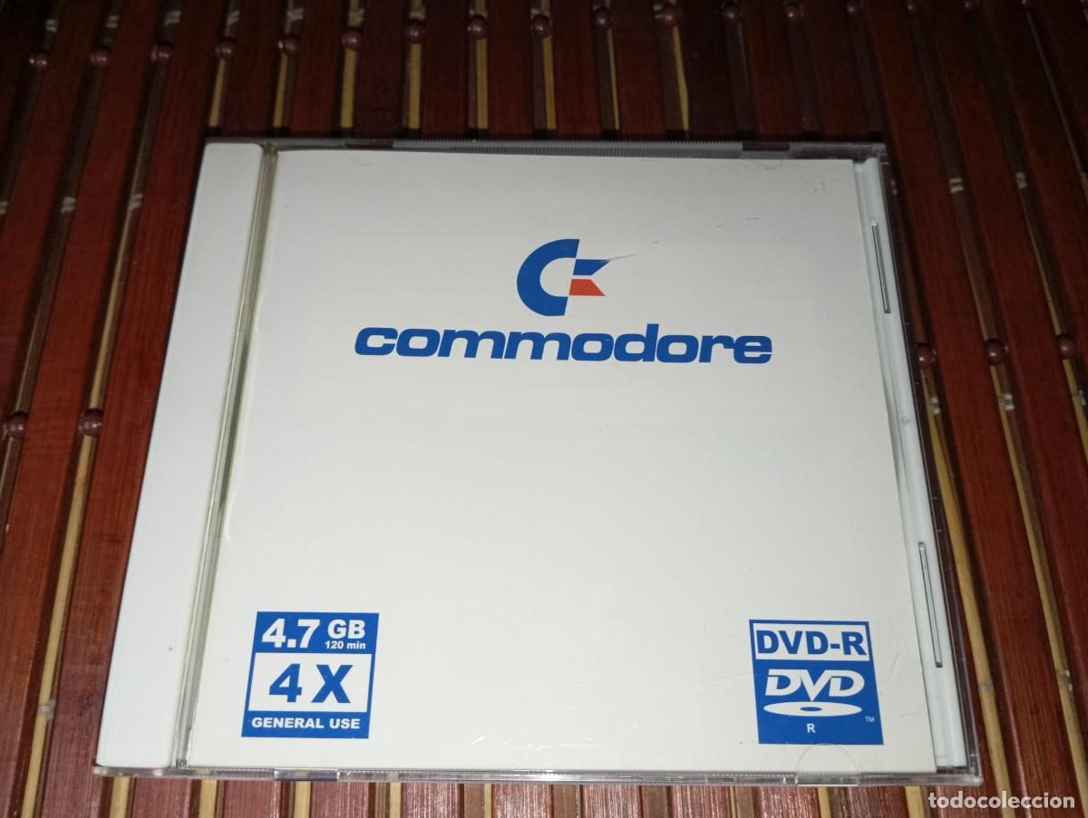 Videojuegos y consolas: Commodore Caja Vac&iacute;a DVDR Merchandising Jewel Case - Foto 1