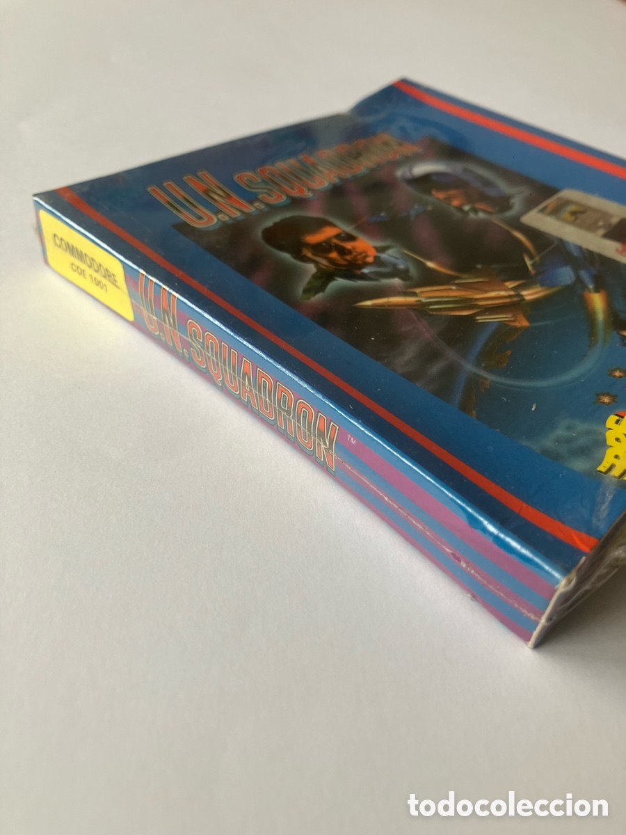 Videojuegos y consolas: U.N. SQUADRON Commodore |PRECINTADO| - Foto 3