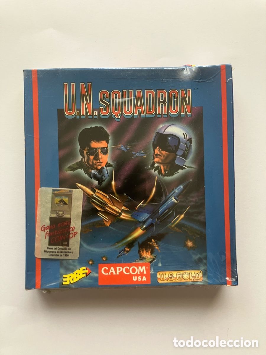Videojuegos y consolas: U.N. SQUADRON Commodore |PRECINTADO| - Foto 1