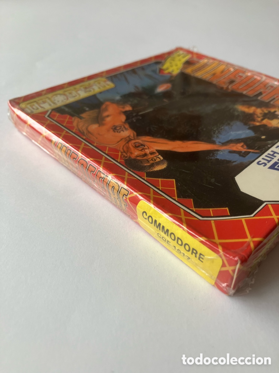 Videojuegos y consolas: Line of Fire Commodore |PRECINTADO| - Foto 5