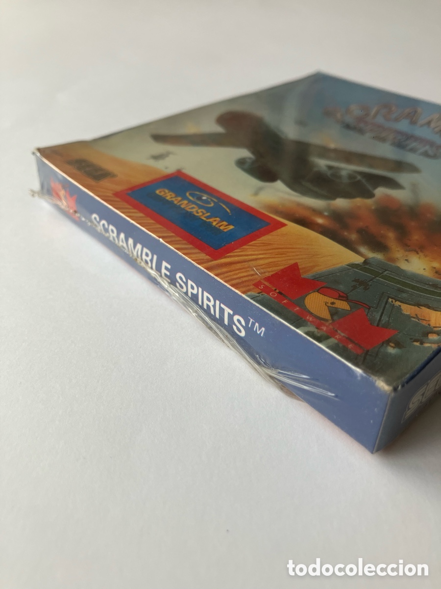 Videojuegos y consolas: SCRAMBLE SPIRITS Commodore |PRECINTADO| - Foto 4