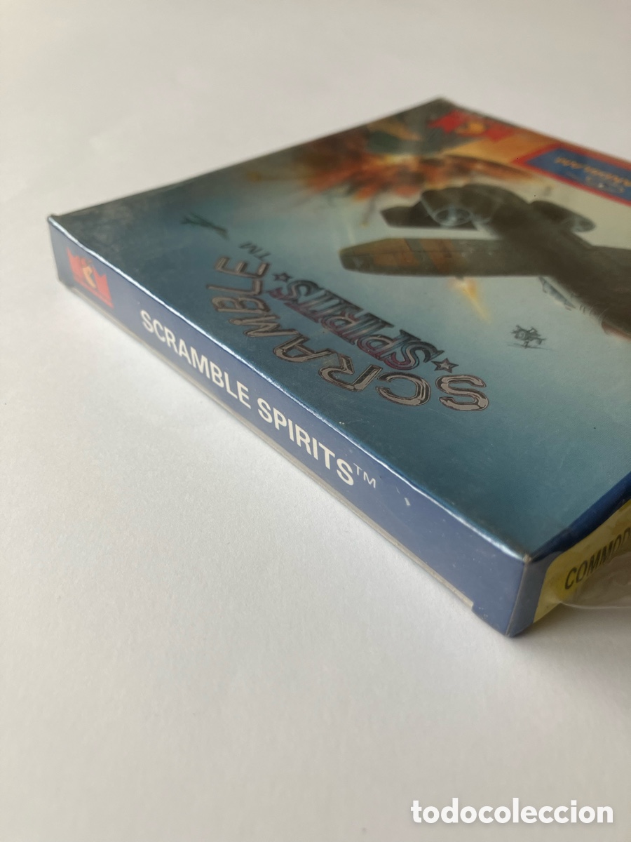 Videojuegos y consolas: SCRAMBLE SPIRITS Commodore |PRECINTADO| - Foto 6