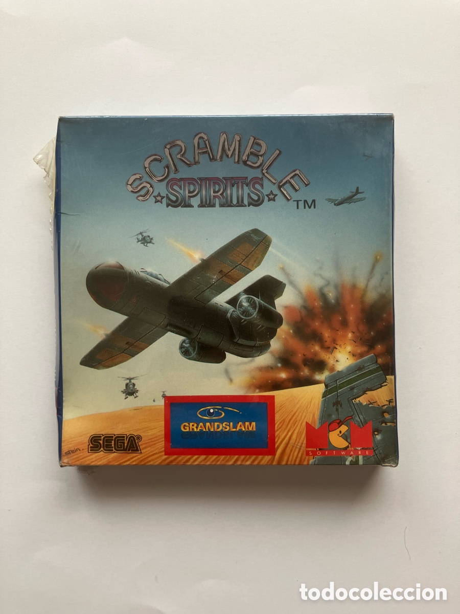 Videojuegos y consolas: SCRAMBLE SPIRITS Commodore |PRECINTADO| - Foto 1