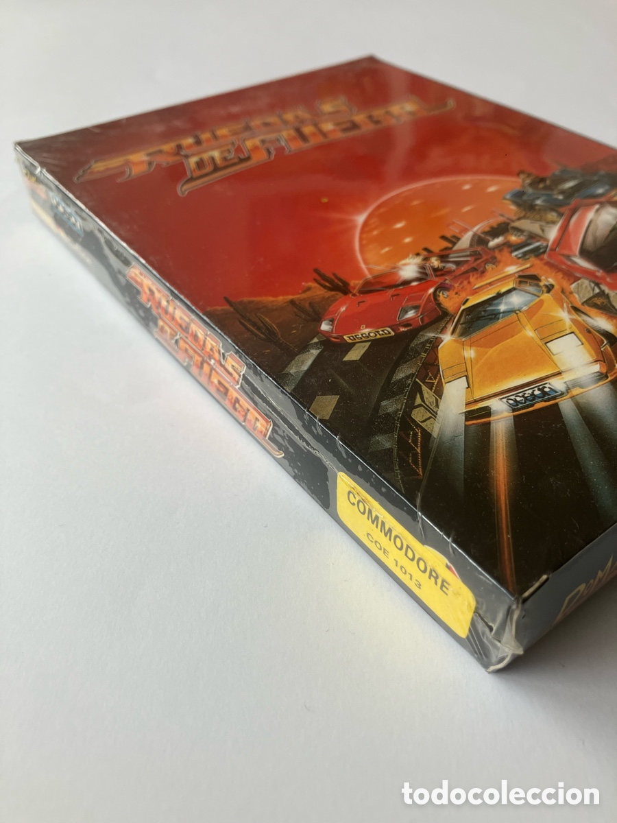 Videojuegos y consolas: RUEDAS DE FUEGO Commodore |PRECINTADO| - Foto 3