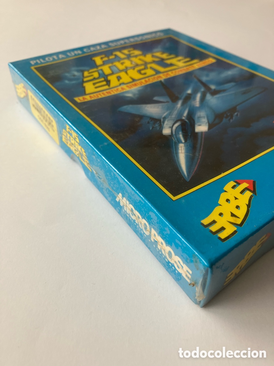 Videojuegos y consolas: F-15 STRIKE EAGLE Commodore |PRECINTADO| - Foto 3