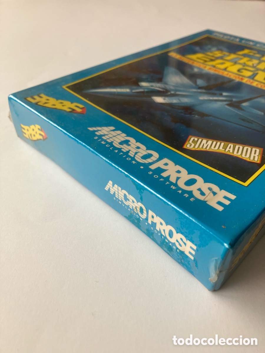 Videojuegos y consolas: F-15 STRIKE EAGLE Commodore |PRECINTADO| - Foto 4