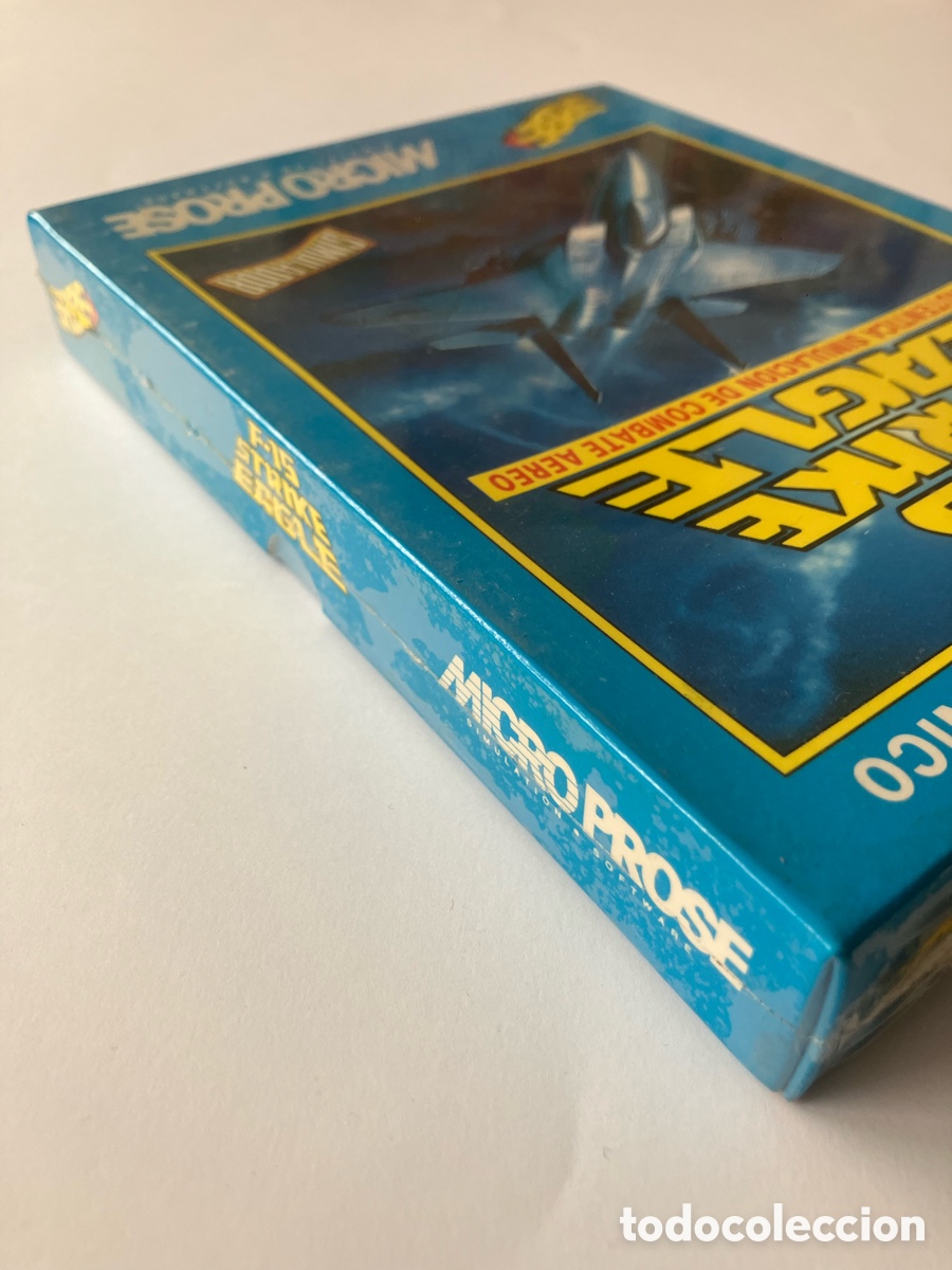 Videojuegos y consolas: F-15 STRIKE EAGLE Commodore |PRECINTADO| - Foto 5