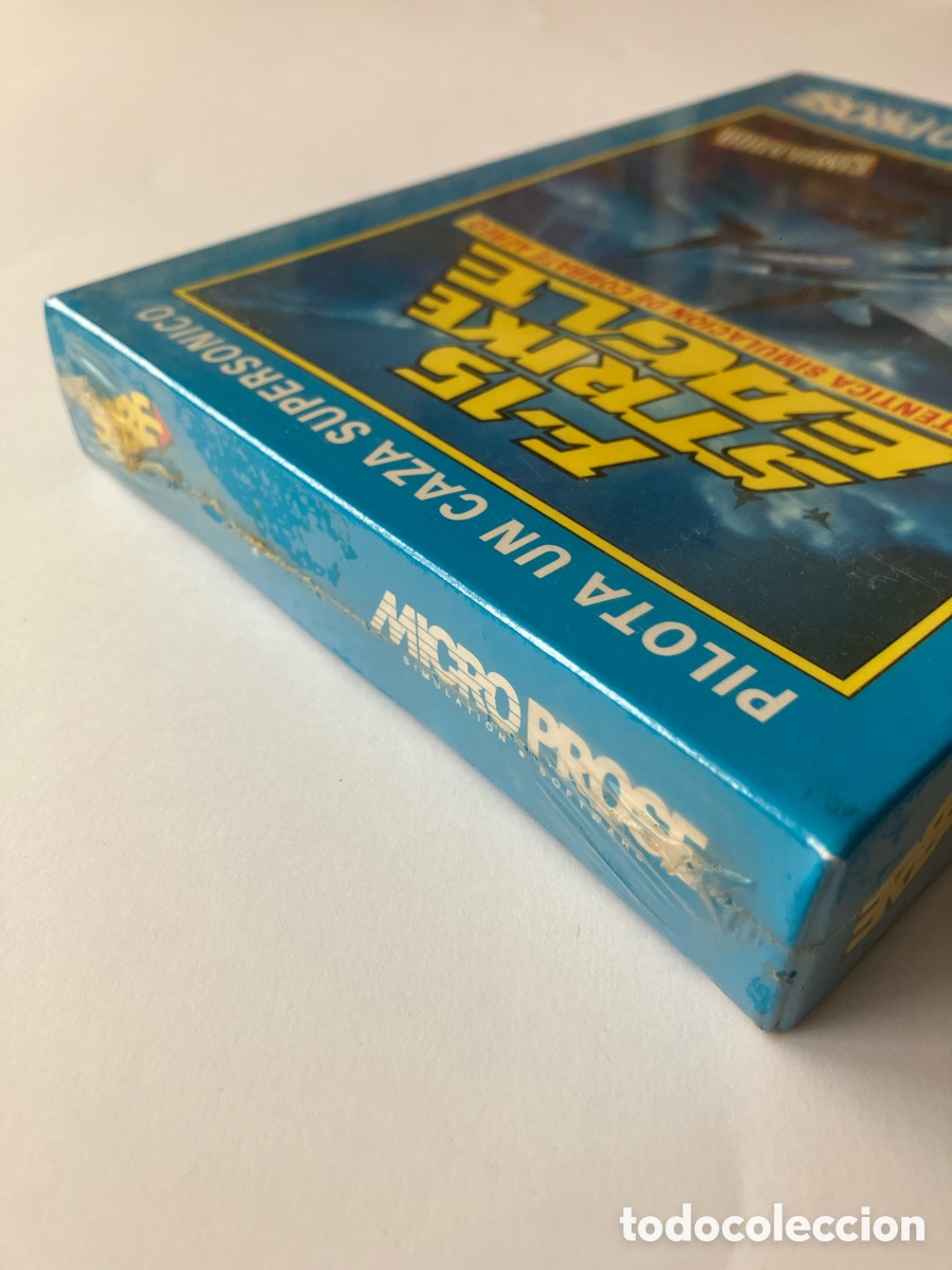 Videojuegos y consolas: F-15 STRIKE EAGLE Commodore |PRECINTADO| - Foto 6