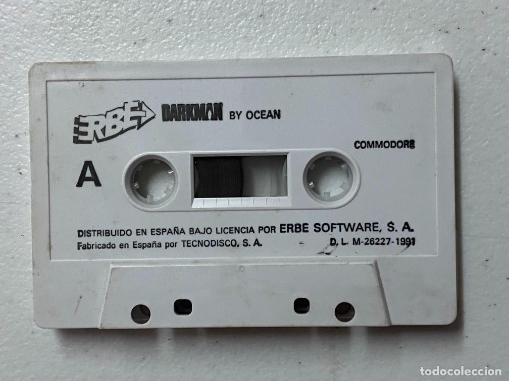 Videojuegos y consolas: DARKMAN - SOLO CINTA- VIDEOJUEGO COMMODORE 64 - C-64 - Foto 1