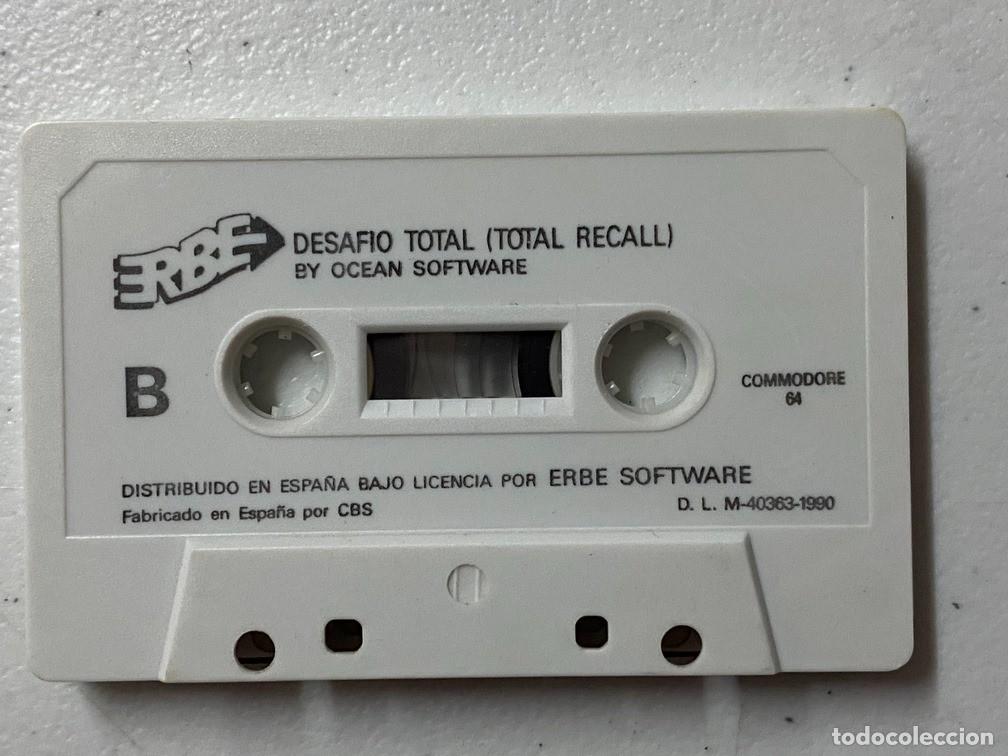 Videojuegos y consolas: DESAF&Iacute;O TOTAL - SOLO CINTA- VIDEOJUEGO COMMODORE 64 - C-64 - Foto 1