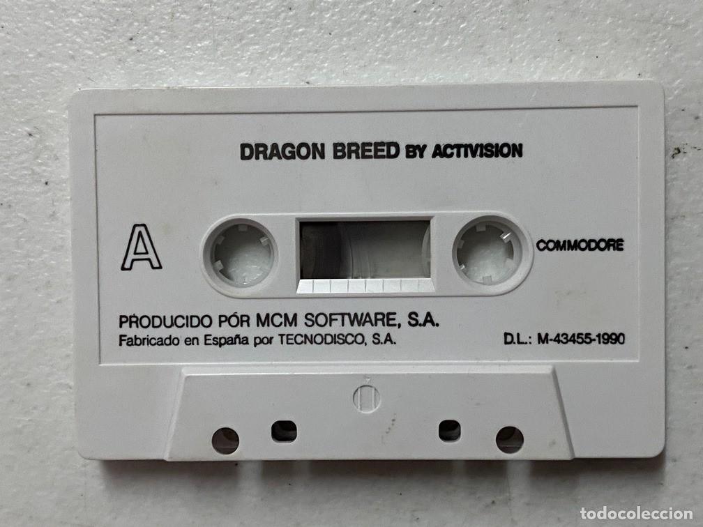 Videojuegos y consolas: DRAGON BREED - SOLO CINTA- VIDEOJUEGO COMMODORE 64 - C-64 - Foto 1