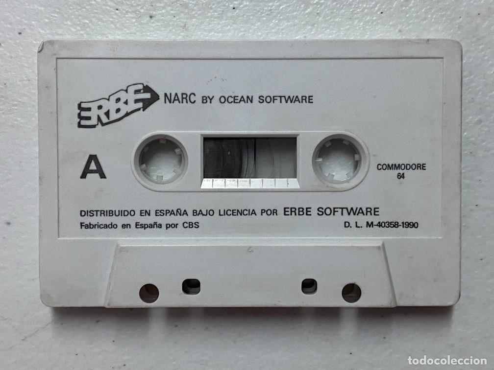 Videojuegos y consolas: NARC - SOLO CINTA- VIDEOJUEGO COMMODORE 64 - C-64 - Foto 1