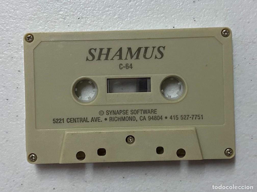 Videojuegos y consolas: SHAMUS - SOLO CINTA- VIDEOJUEGO COMMODORE 64 - C-64 - Foto 1