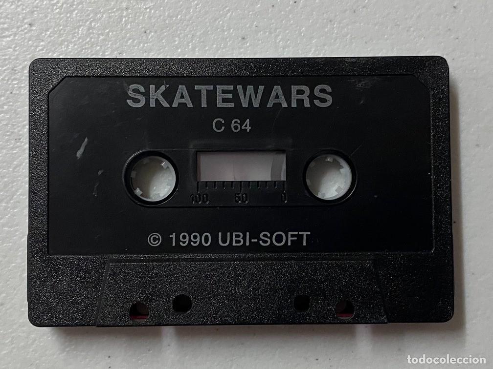 Videojuegos y consolas: SKATE WARS - SOLO CINTA- VIDEOJUEGO COMMODORE 64 - C-64 - Foto 1