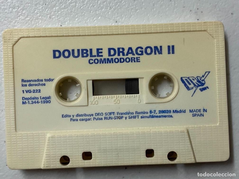 Videojuegos y consolas: DOUBLE DRAGON II - SOLO CINTA- VIDEOJUEGO COMMODORE 64 - C-64 - Foto 1