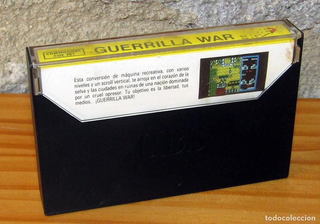 Videojuegos y consolas: GUERRILLA WAR - COMMODORE - ANTIGUO VIDEOJUEGO CASSETTE - ERBE SOFTWARE - Foto 2