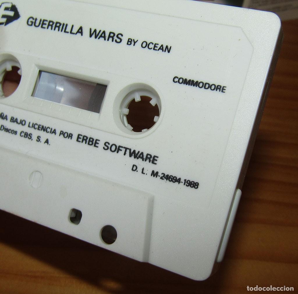 Videojuegos y consolas: GUERRILLA WAR - COMMODORE - ANTIGUO VIDEOJUEGO CASSETTE - ERBE SOFTWARE - Foto 4