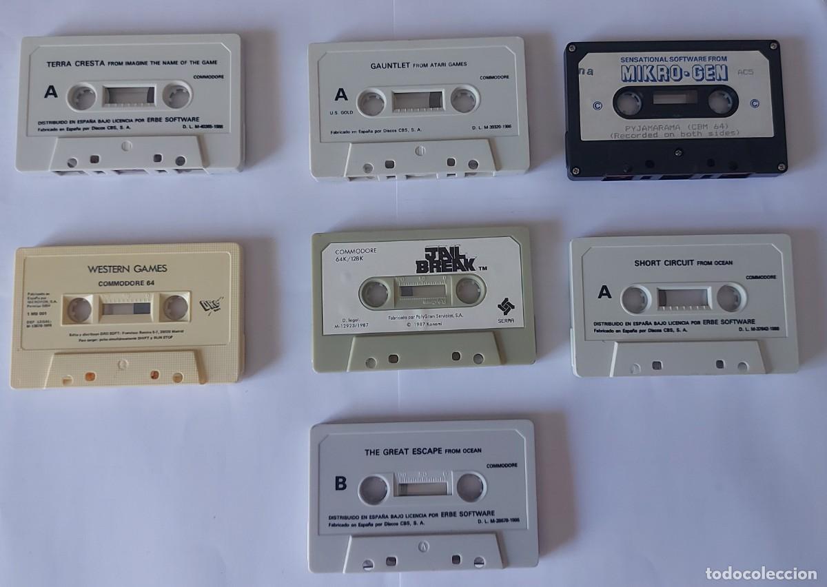 Videojuegos y consolas: Lote juegos commodore 64 - Foto 1