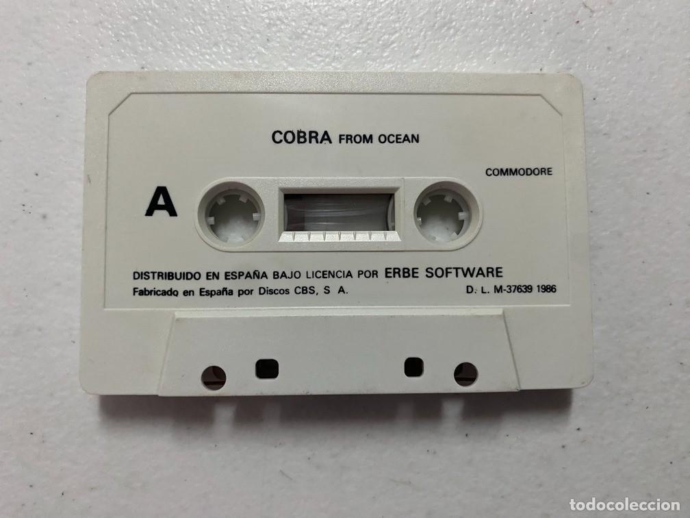 Videojuegos y consolas: COBRA - SOLO CINTA - VIDEOJUEGO COMMODORE 64 - Foto 1