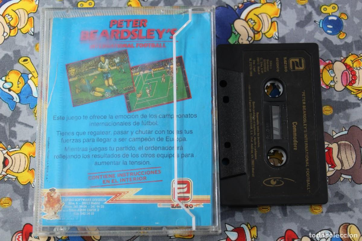 Videojuegos y consolas: COMMODORE 64K ZAFIRO SOFTWARE PETER BEARDLEYS INTERNATIONAL FOOTBALL EN ESPA&Ntilde;OL - Foto 2