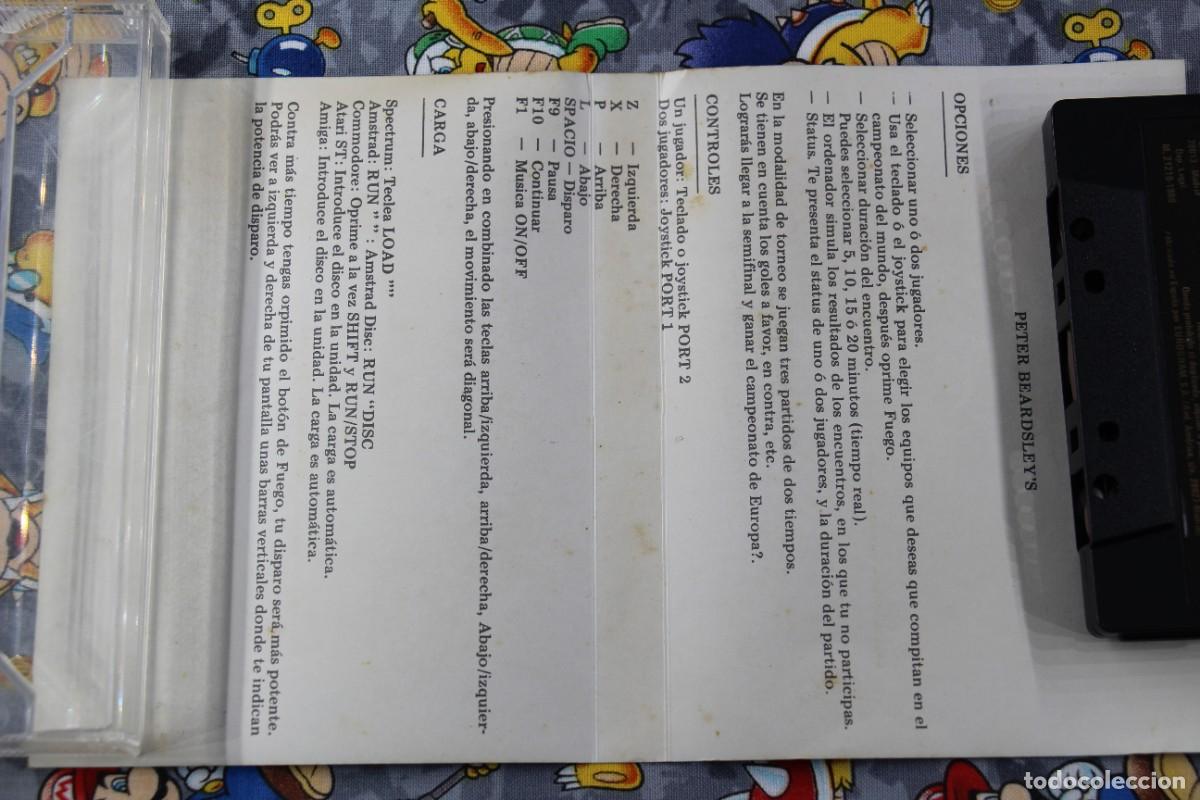Videojuegos y consolas: COMMODORE 64K ZAFIRO SOFTWARE PETER BEARDLEYS INTERNATIONAL FOOTBALL EN ESPA&Ntilde;OL - Foto 3