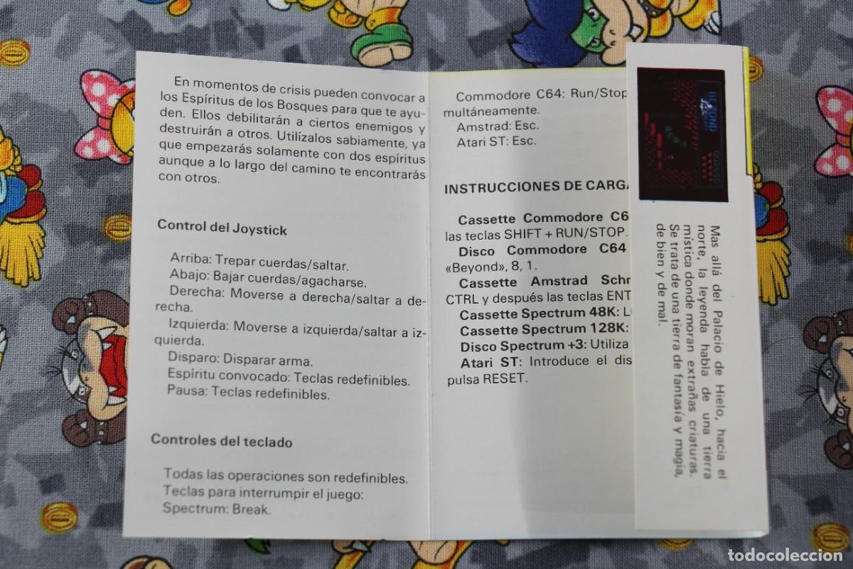 Videojuegos y consolas: COMMODORE 64K/128K MCM BEYOND THE ICE PALACE EN ESPA&Ntilde;OL - Foto 3