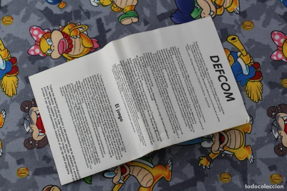 Videojuegos y consolas: COMMODORE 64K / 128K ESTUCHE QUICKSILVA DEFCOM EN ESPA&Ntilde;OL - Foto 3