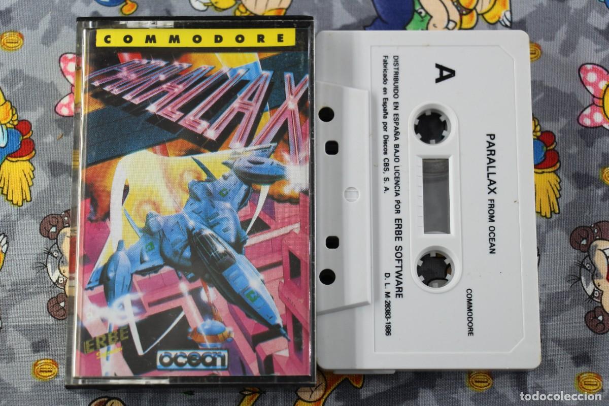 Videojuegos y consolas: COMMODORE 64K CINTA ERBE PARALLAX EN ESPA&Ntilde;OL - Foto 1