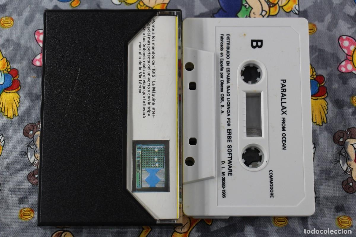 Videojuegos y consolas: COMMODORE 64K CINTA ERBE PARALLAX EN ESPA&Ntilde;OL - Foto 2
